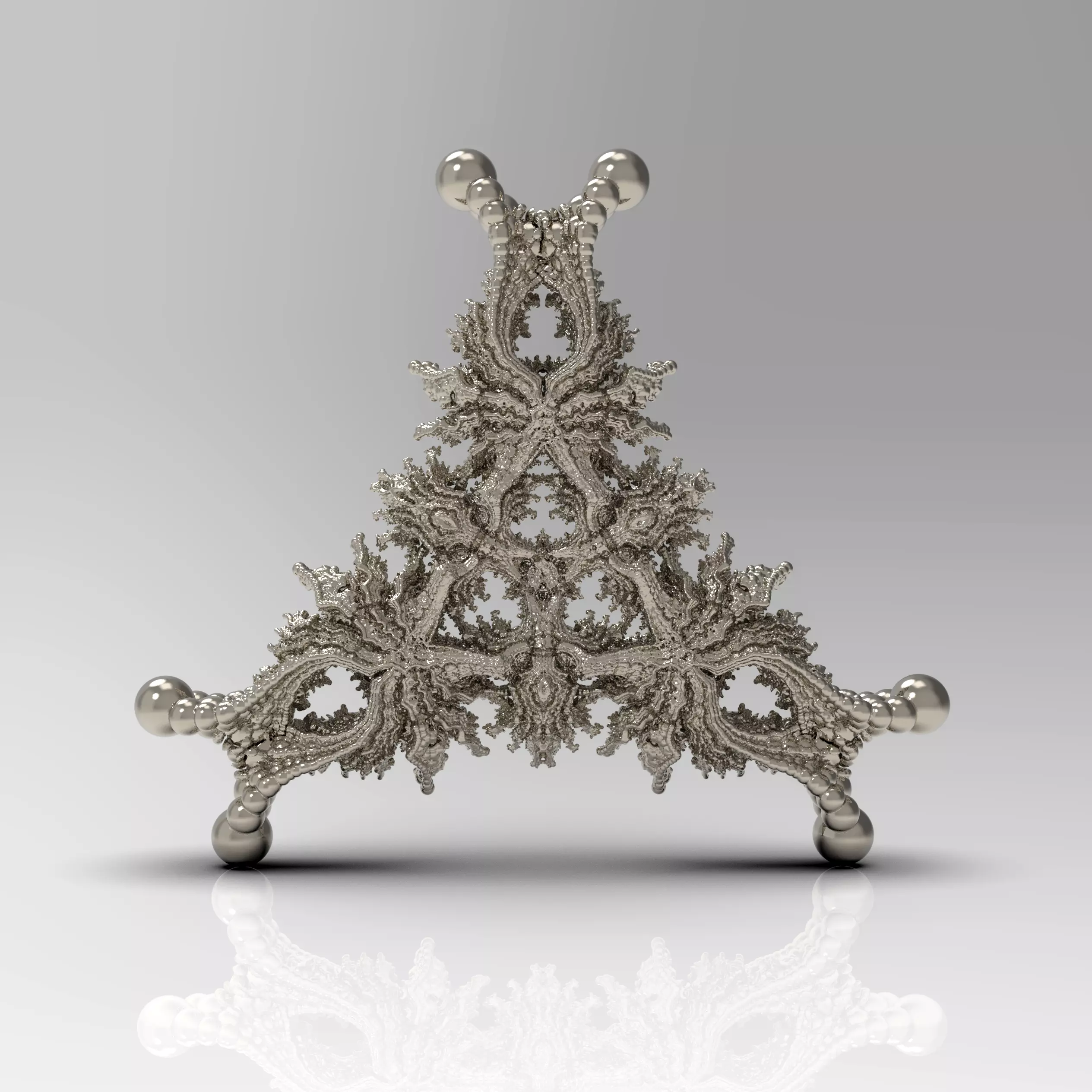 Fractal Kleinian - 3Fold Symmetry 3D print model