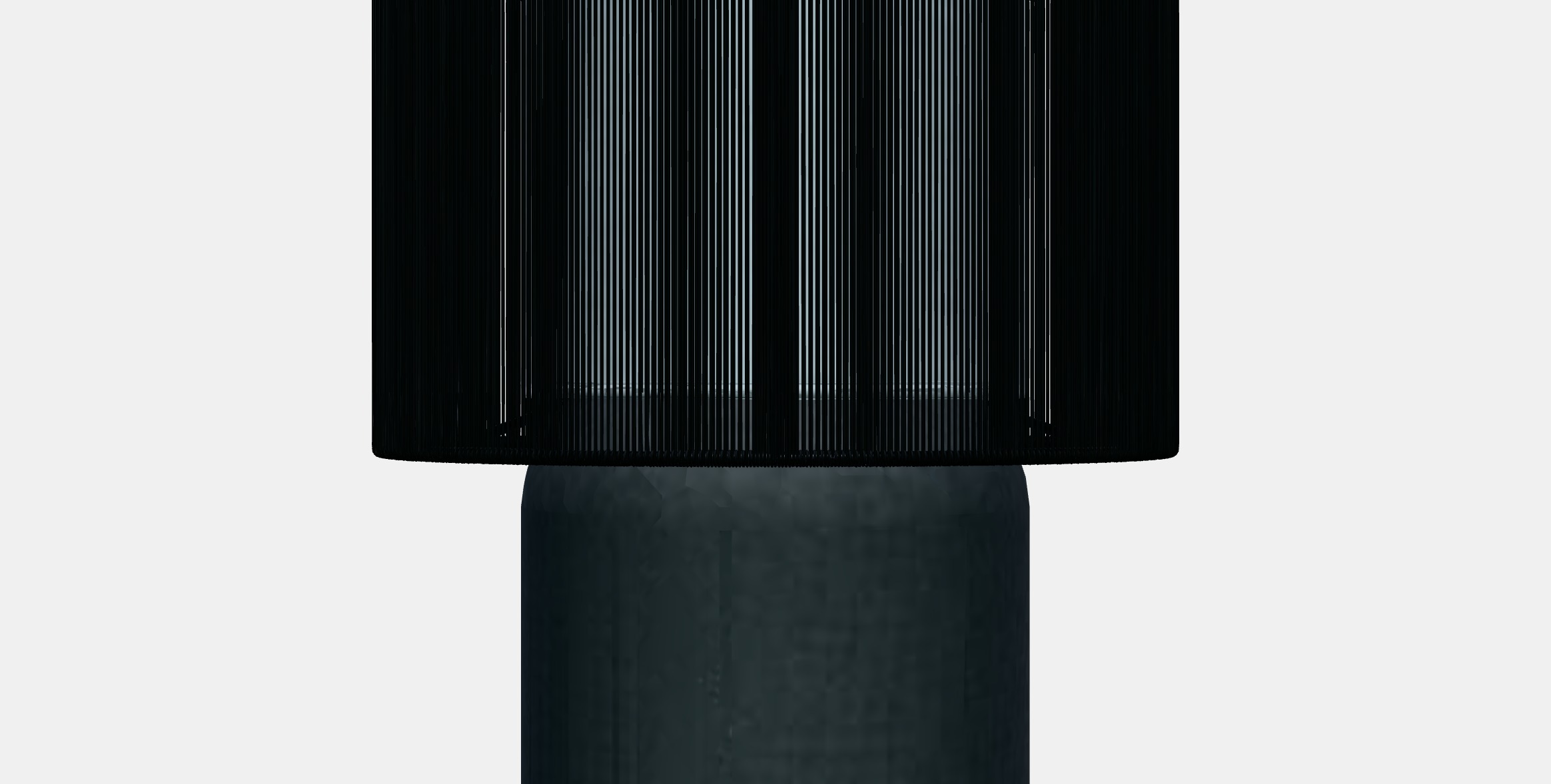 SYMFONISK Speaker lamp w Wi-Fi textile shade Low-poly 3D model_11