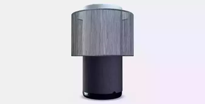 SYMFONISK Speaker lamp w Wi-Fi textile shade 1