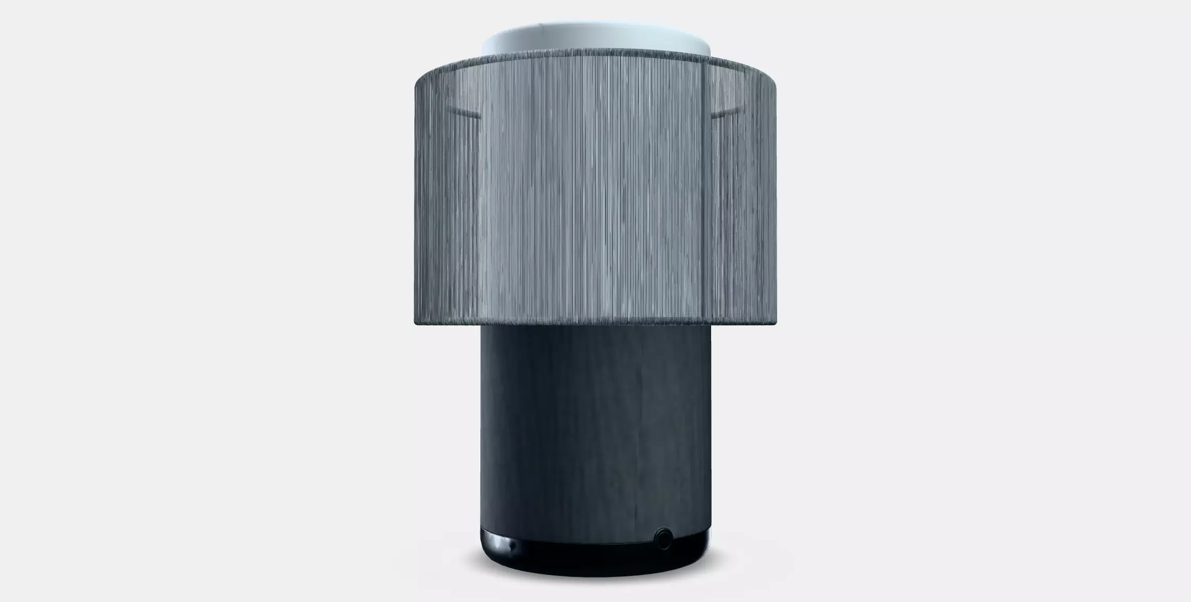 SYMFONISK Speaker lamp w Wi-Fi textile shade 1 Low-poly 3D model_0