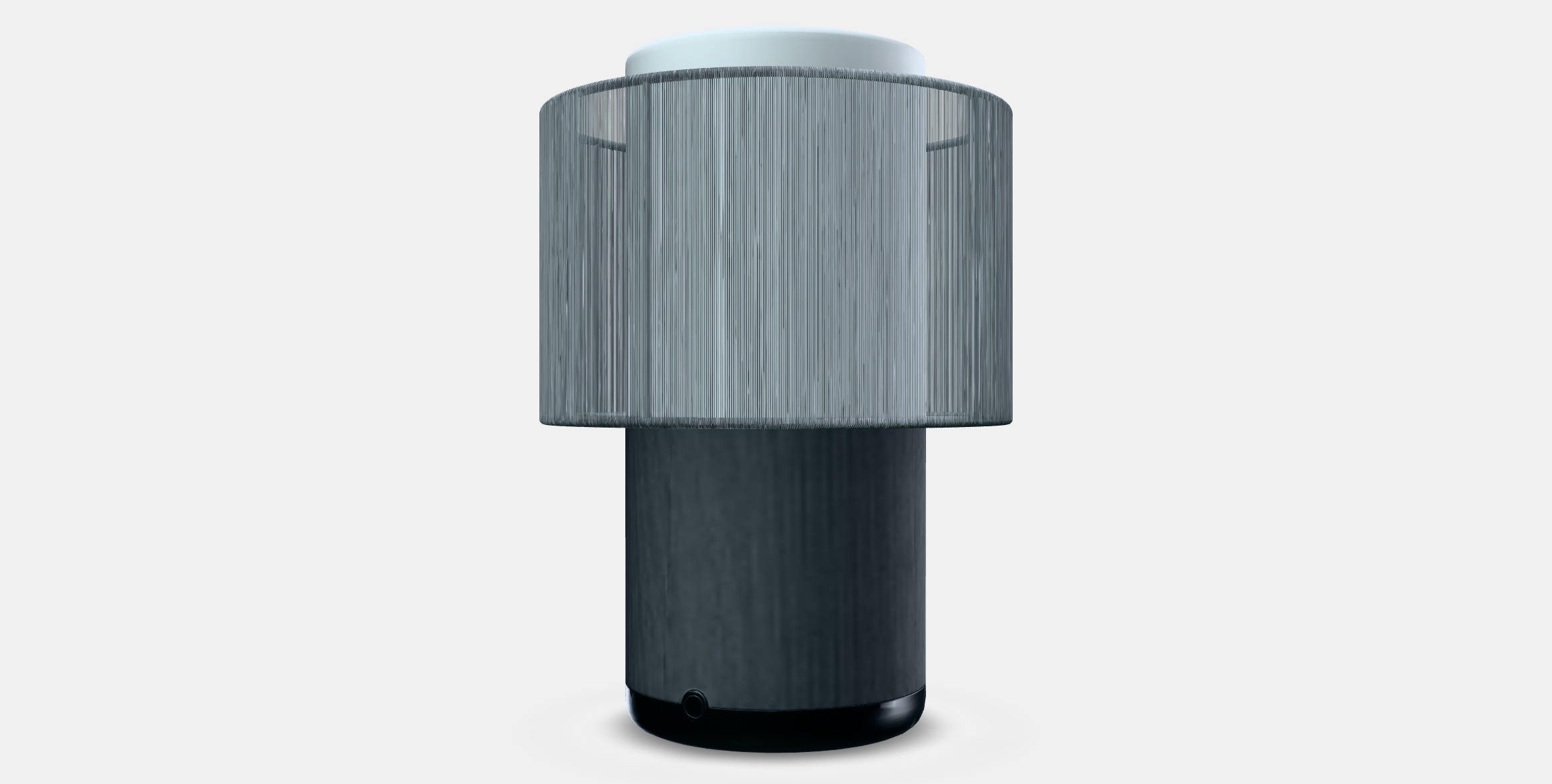SYMFONISK Speaker lamp w Wi-Fi textile shade 1 Low-poly 3D model_11
