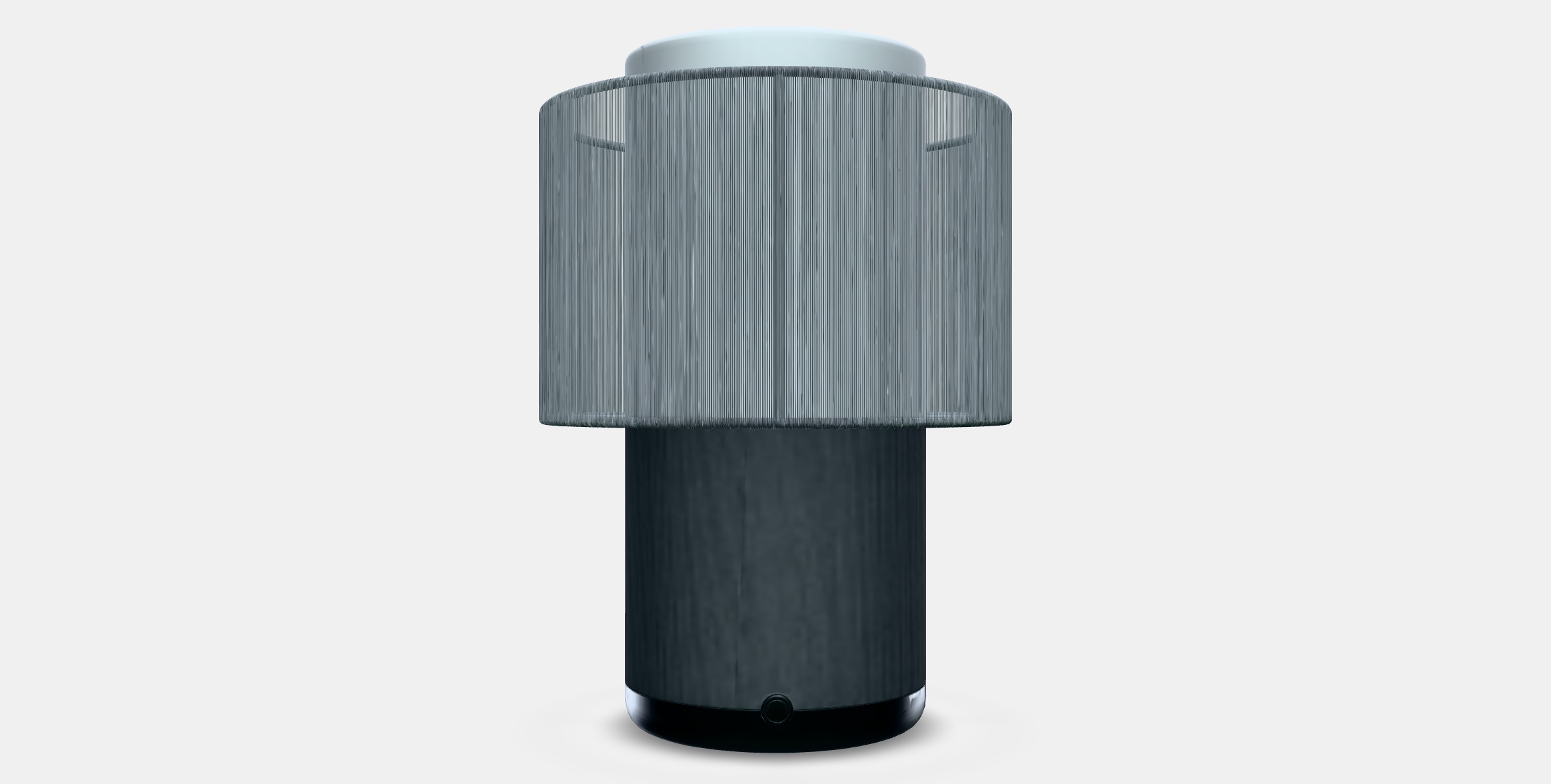 SYMFONISK Speaker lamp w Wi-Fi textile shade 1 Low-poly 3D model_7