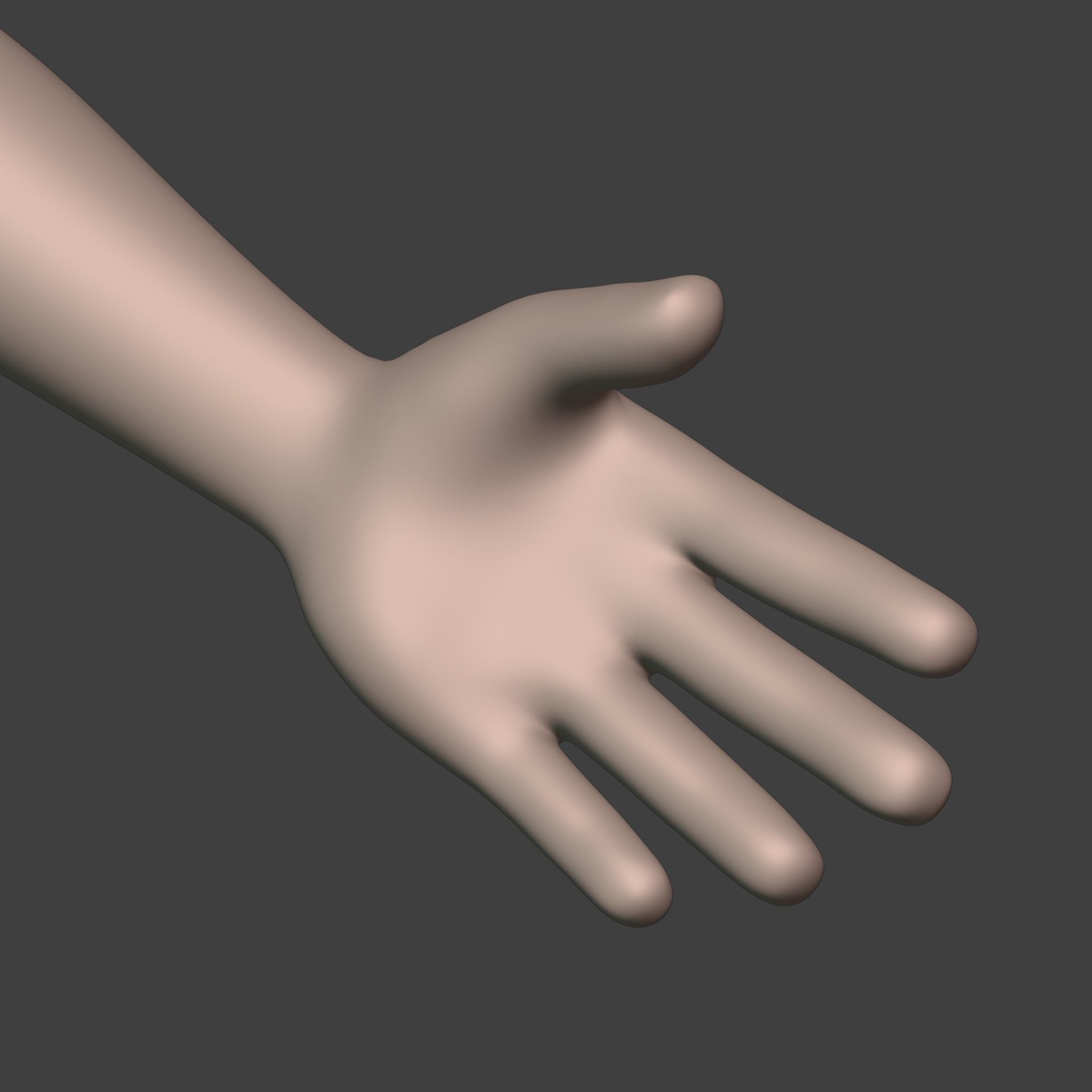 Cartoon Character Man - Boy - Stickman - Athlete - Fitness Coach Low-poly 3D model_18