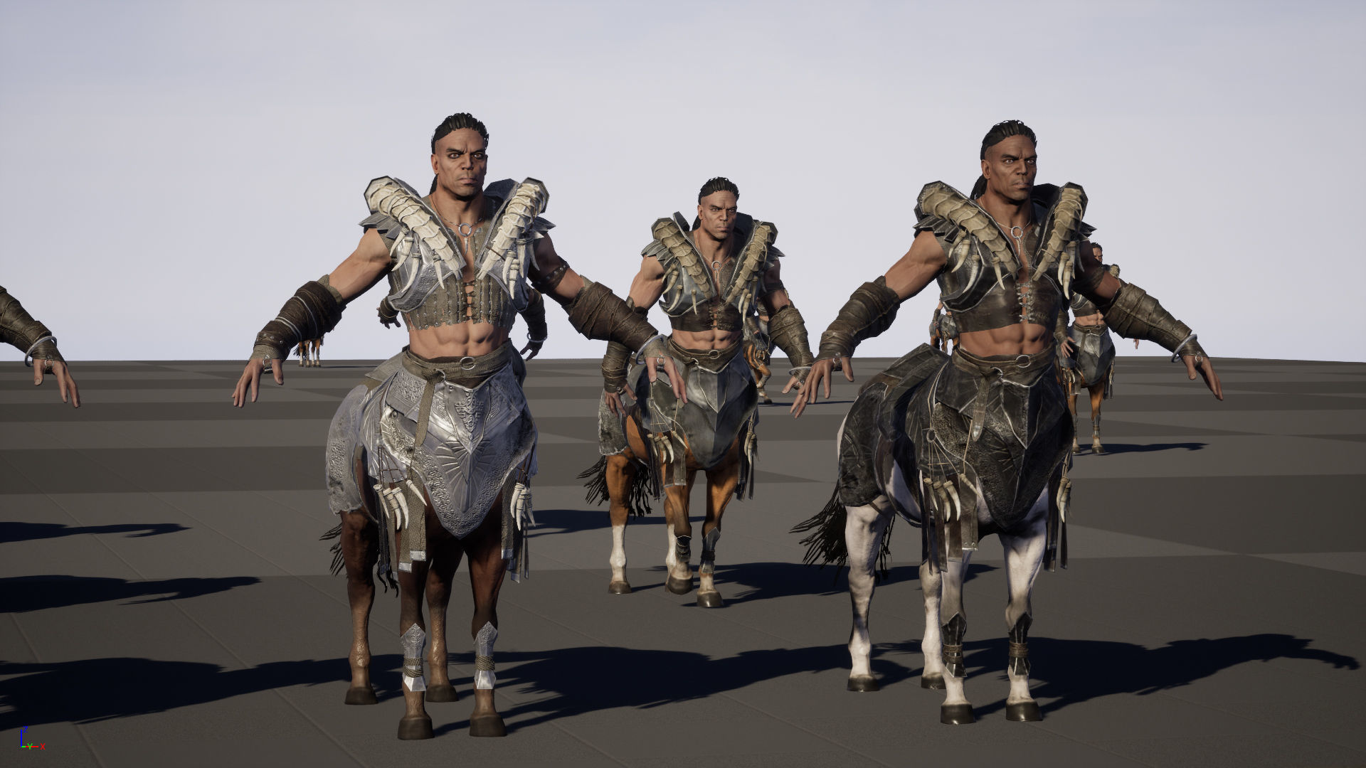 Centaur  Low-poly 3D model_37