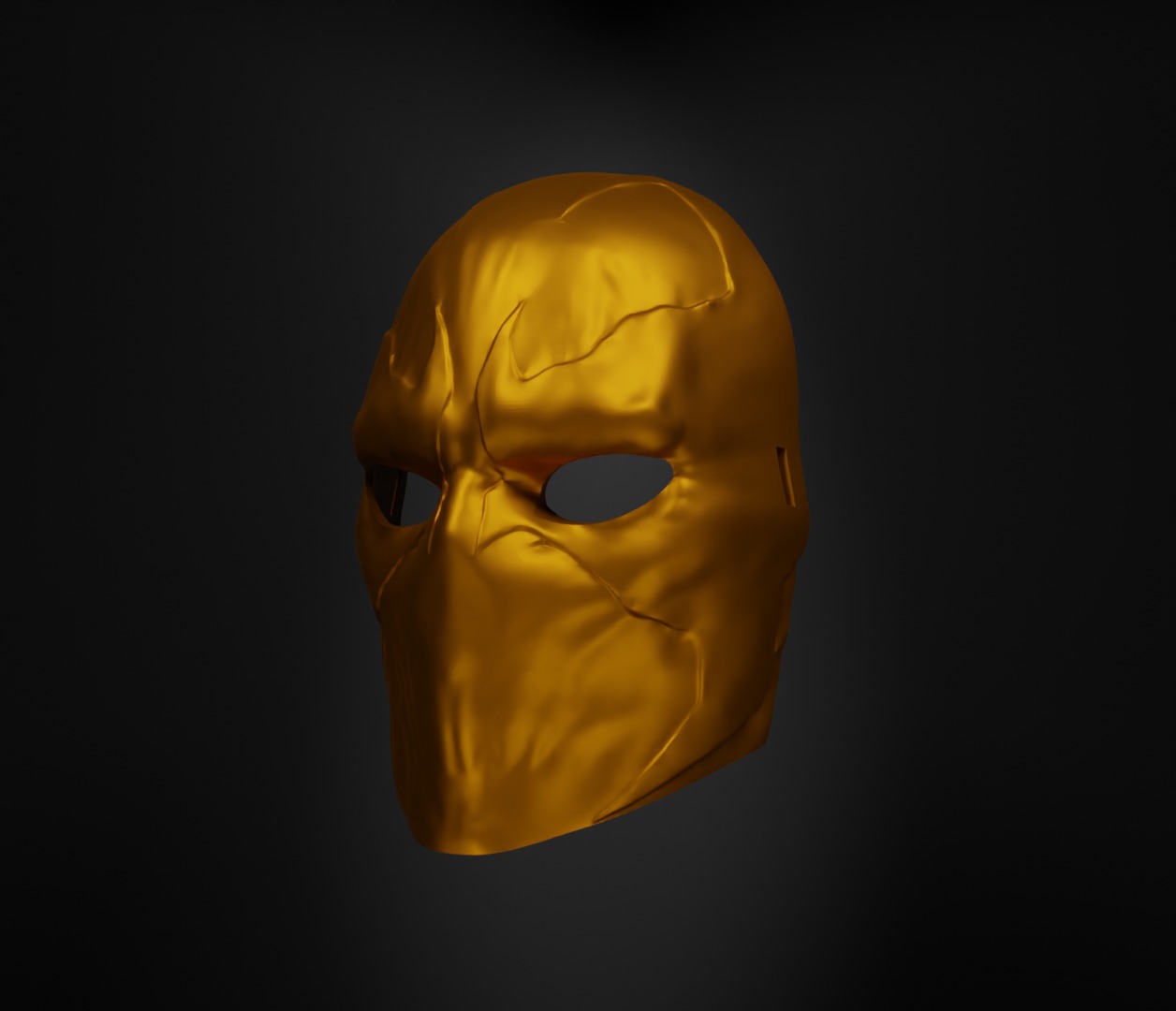 Spawn Hero Face Mask Spawn Prom Helloween Face Mask 3D print model_7