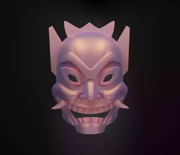 Blue Spirit Face Mask Spawn Prom Helloween Face Mask