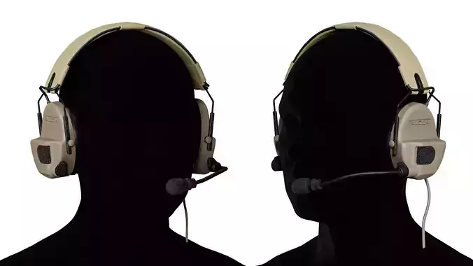 FALCOM OTE2000 Low-poly 3D model