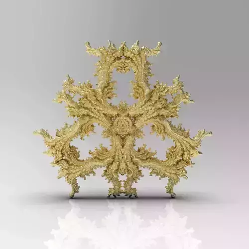 Fractal Kleinian - 3Fold Symmetry