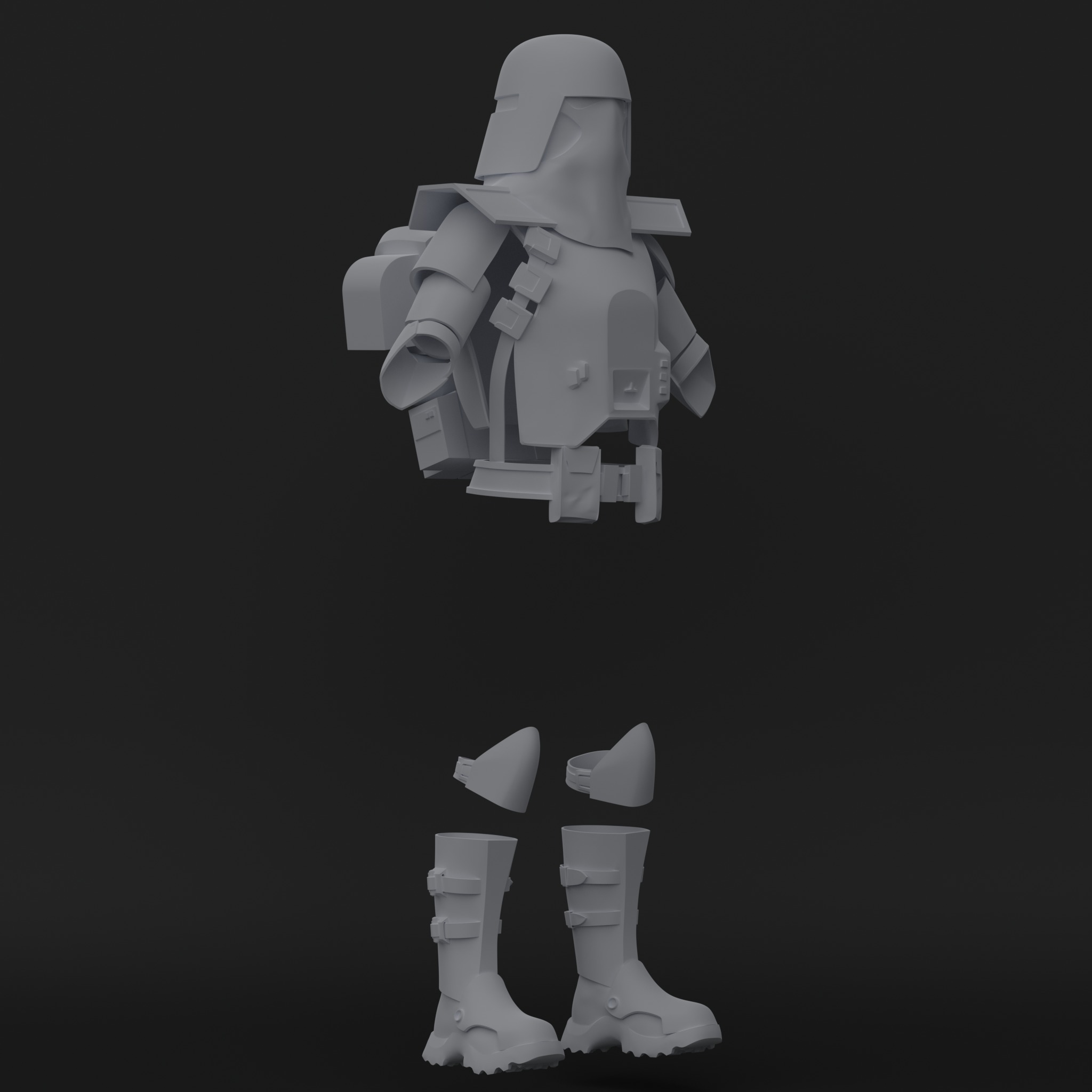 Clone Galactic Marines - 21st Nova Corps - One12 - STL files  3D print model_1