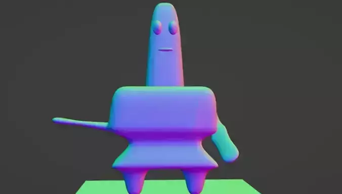 Patricia 3D model