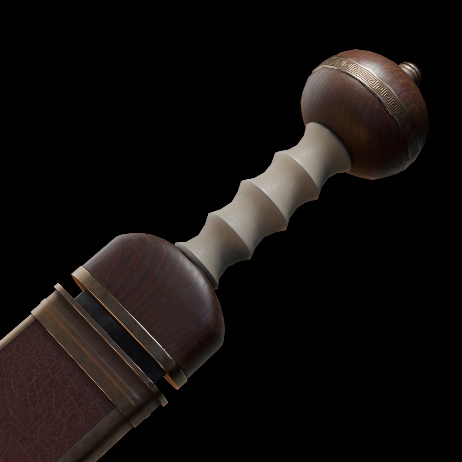 Gladius Low-poly 3D model_13