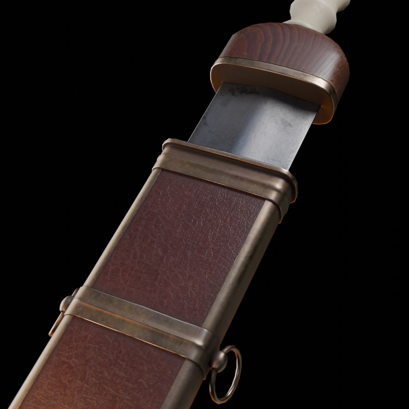 Gladius Low-poly 3D model_4