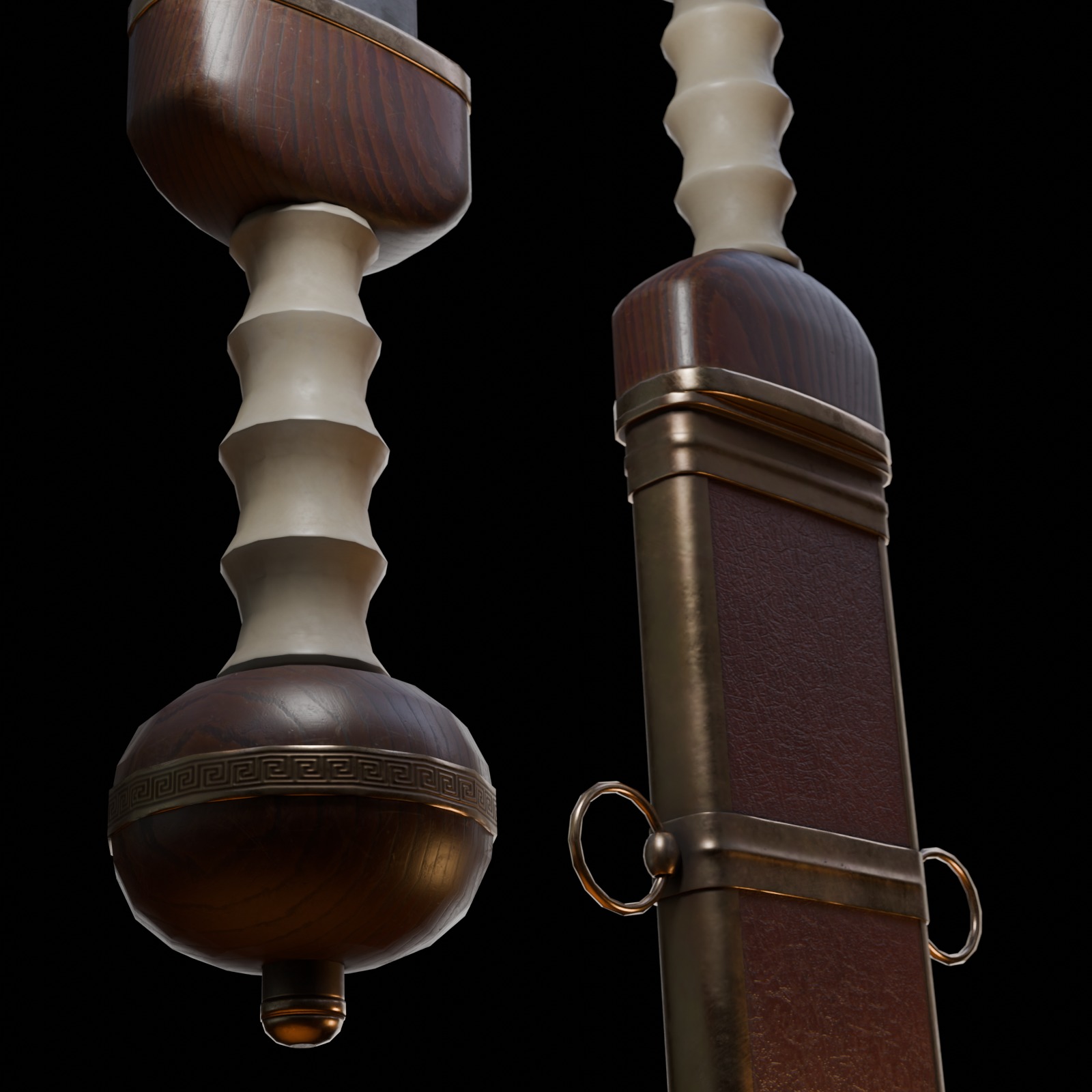 Gladius Low-poly 3D model_2