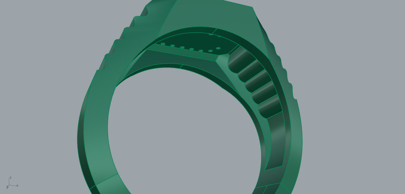 Ring G 3D print model_4