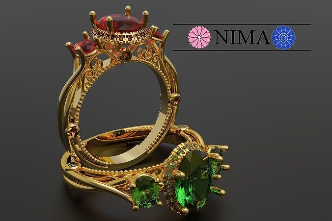 solitare NIMA 3D print model