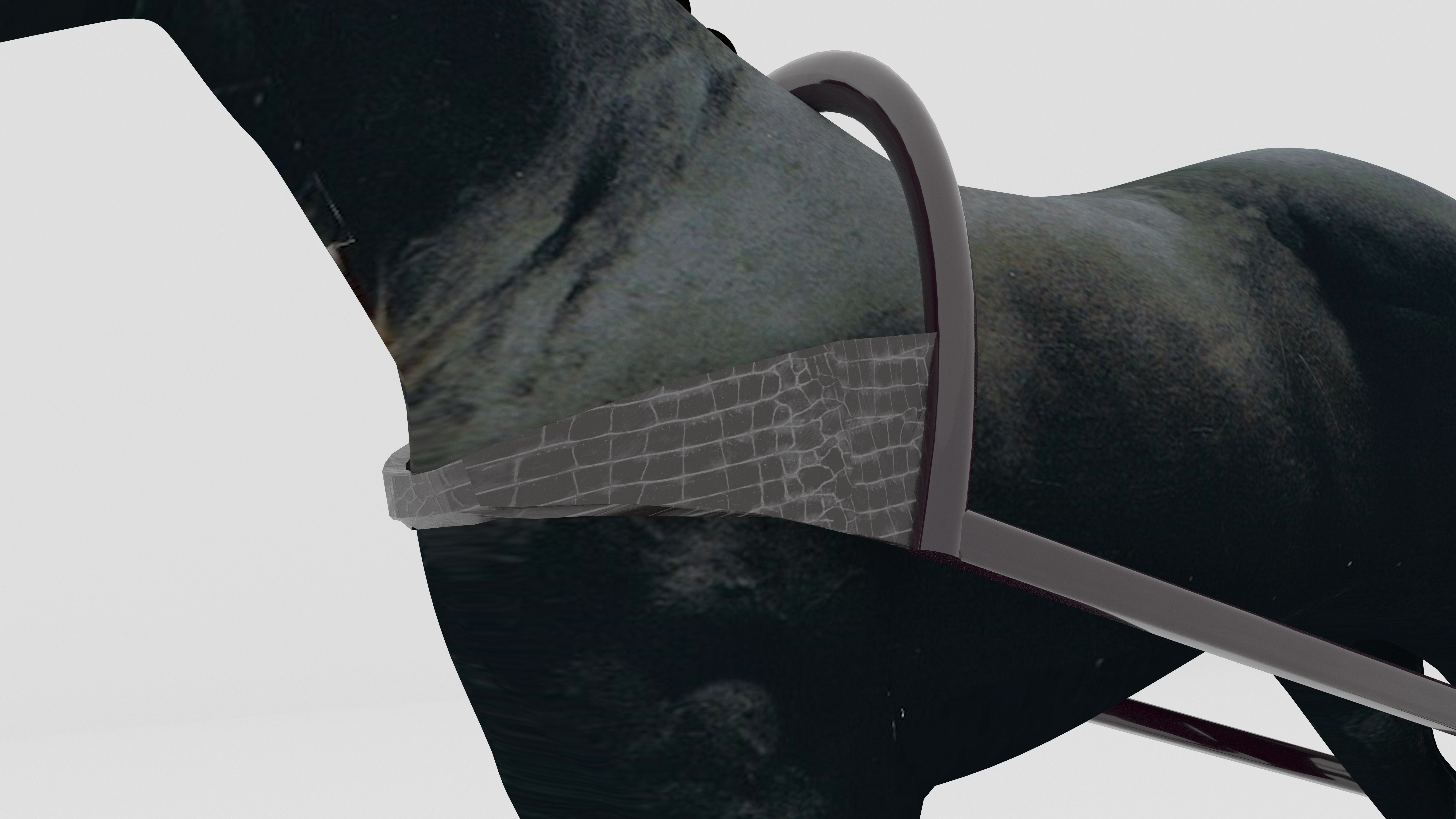 Race Chariot 3D model_10