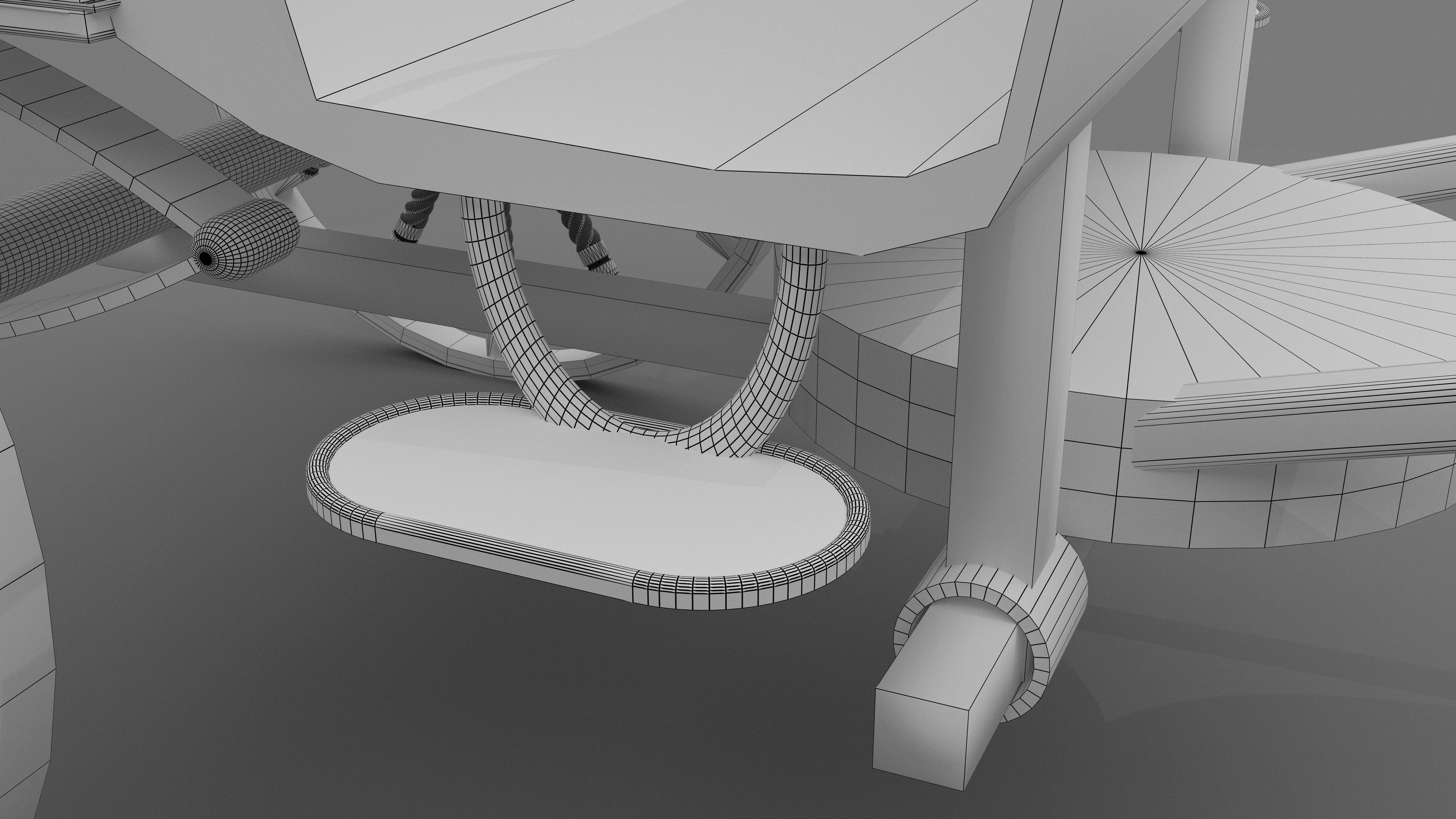 Race Chariot 3D model_18