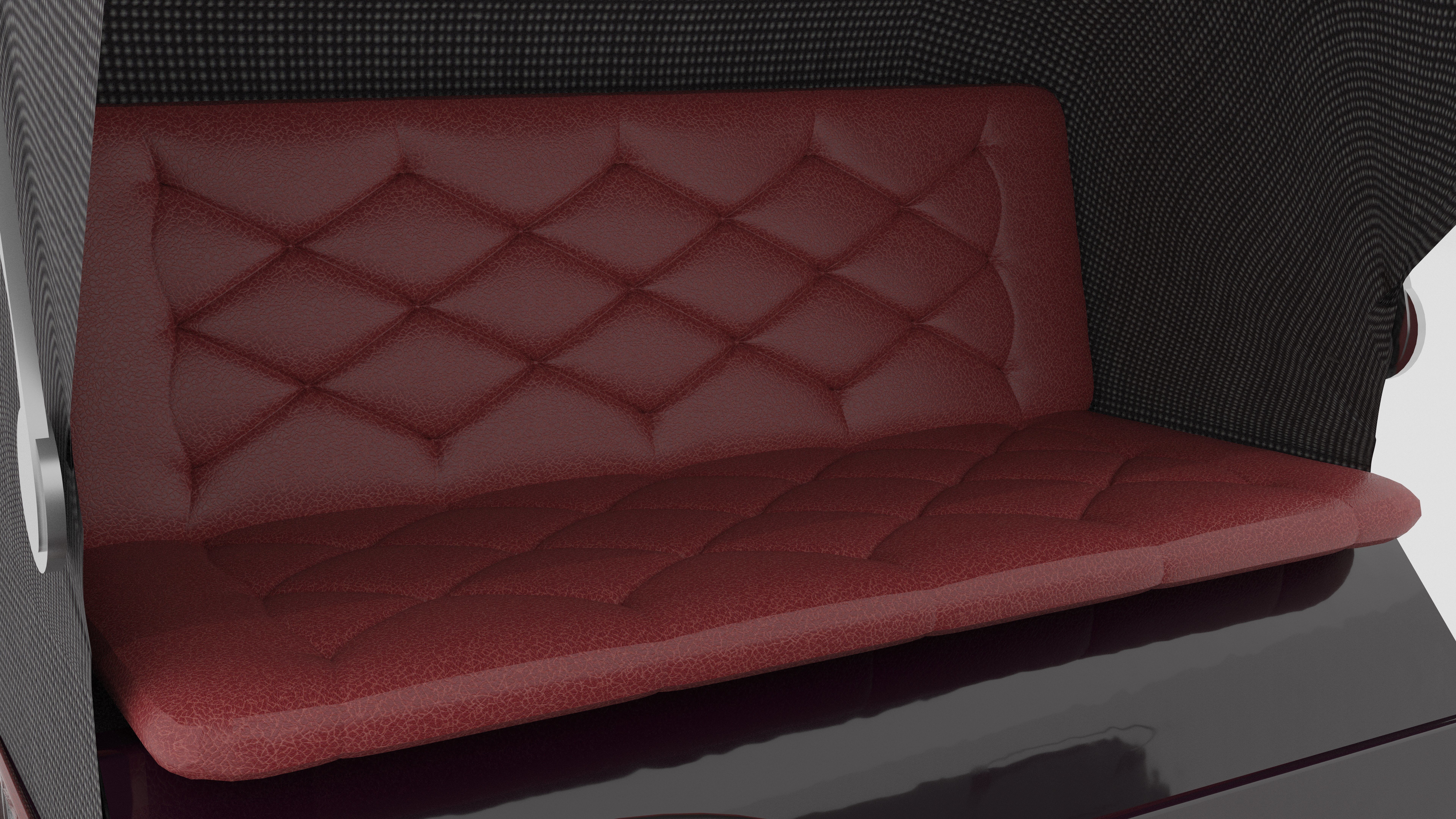 Race Chariot 3D model_2