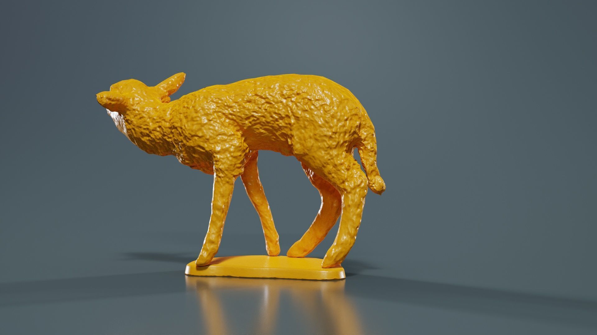 Lamb Mutton Low-poly 3D model_13