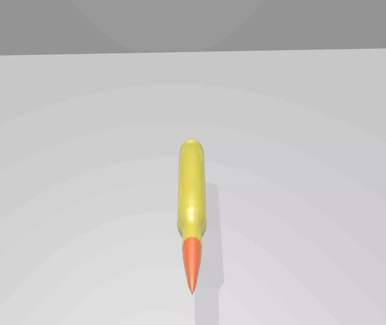 Bullet Free low-poly 3D model