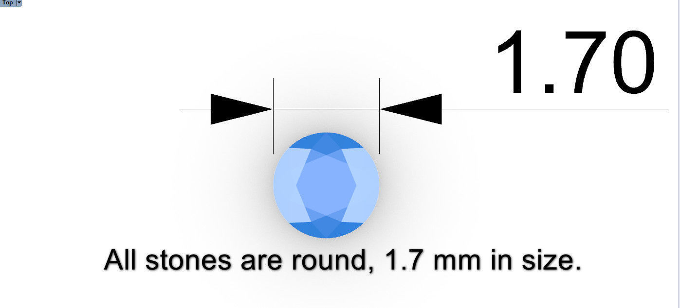 Screw Ring Set 4 Variations Size 66 3D print model_6