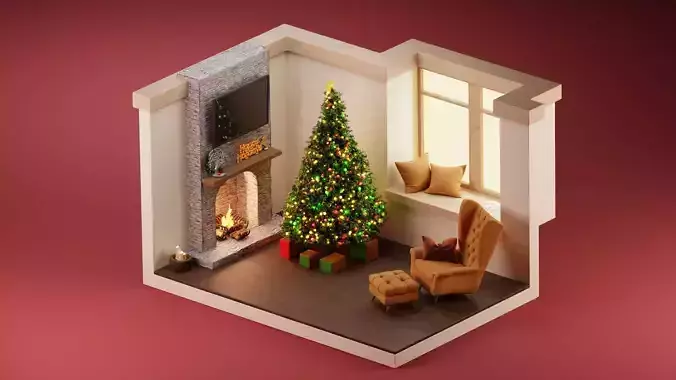 Christmas room