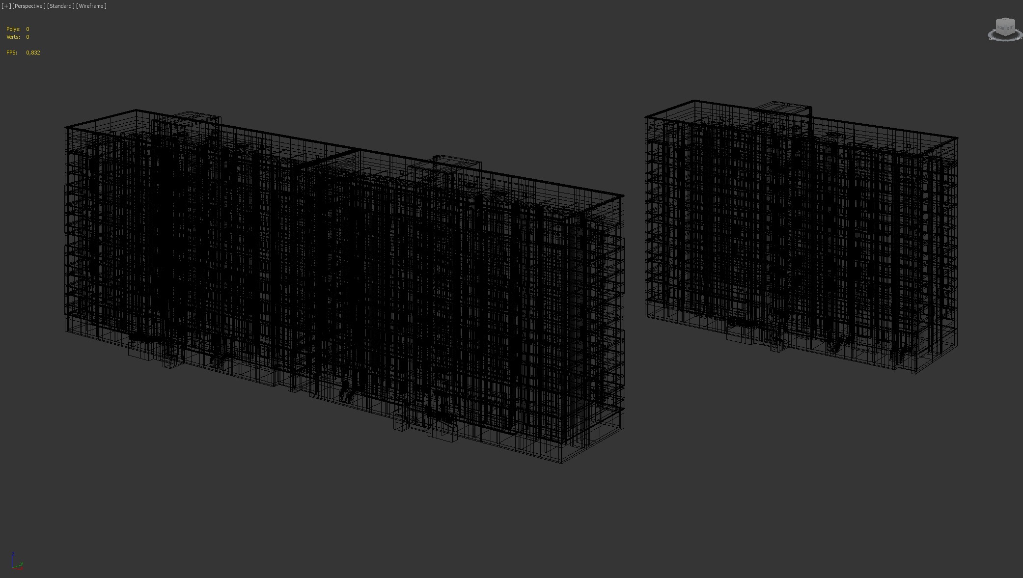 Colorful Residential Apartment Blocks 3D model_4