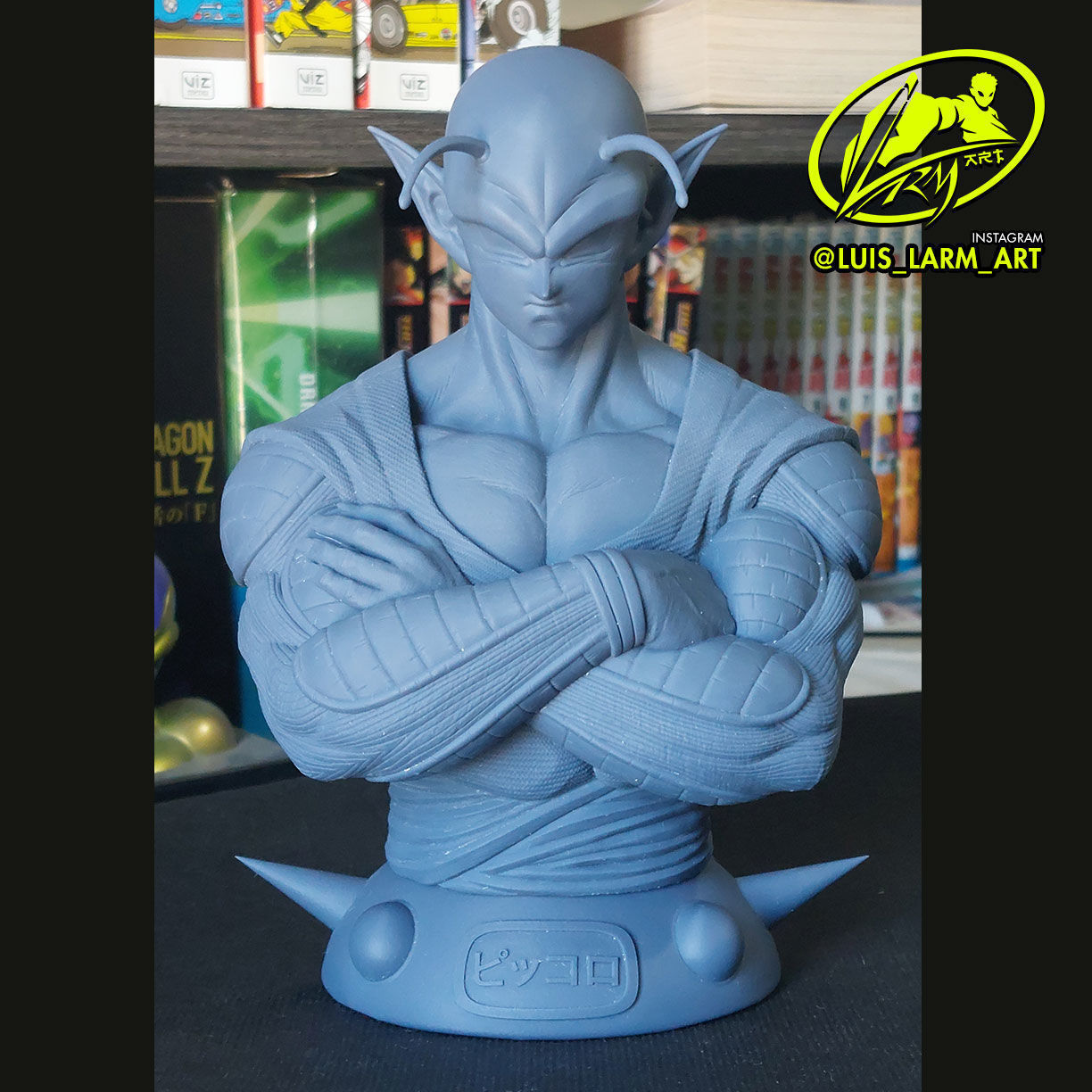 Piccolo Bust Dragon Ball Z 3D print model_4