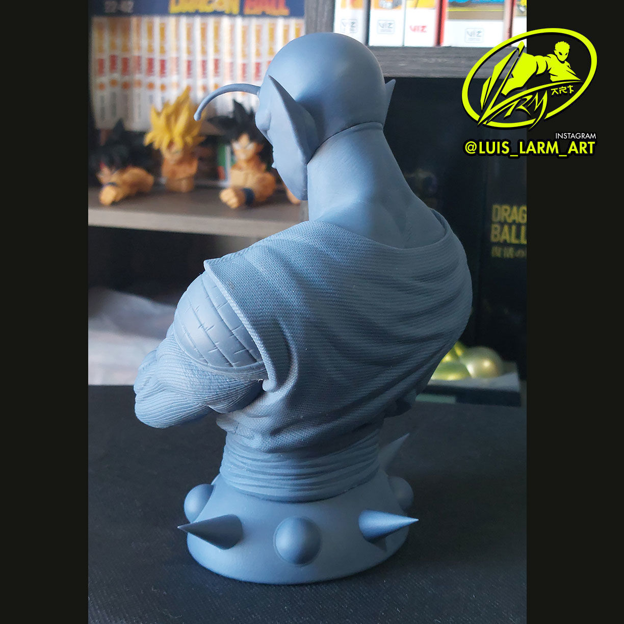 Piccolo Bust Dragon Ball Z 3D print model_6