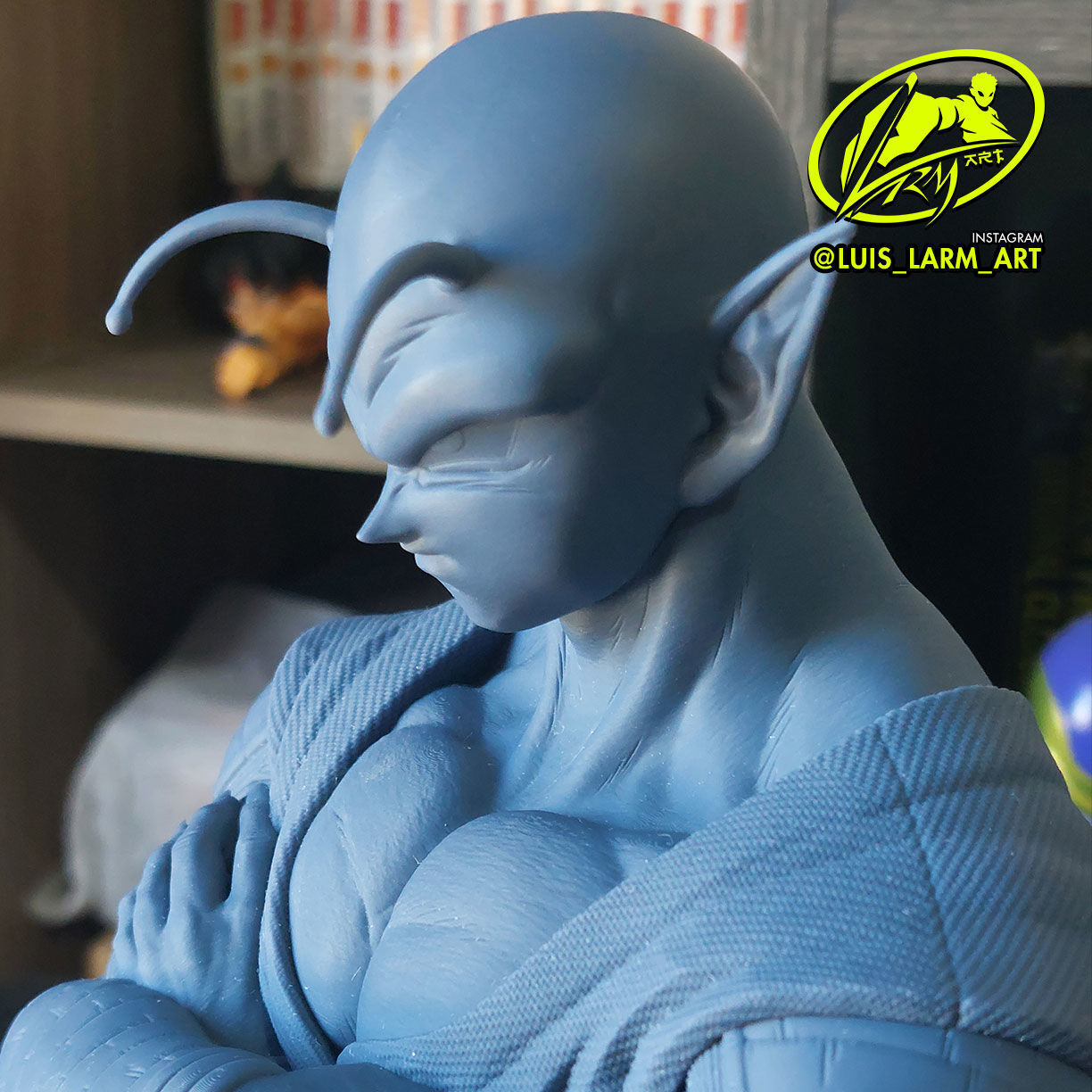 Piccolo Bust Dragon Ball Z 3D print model_5