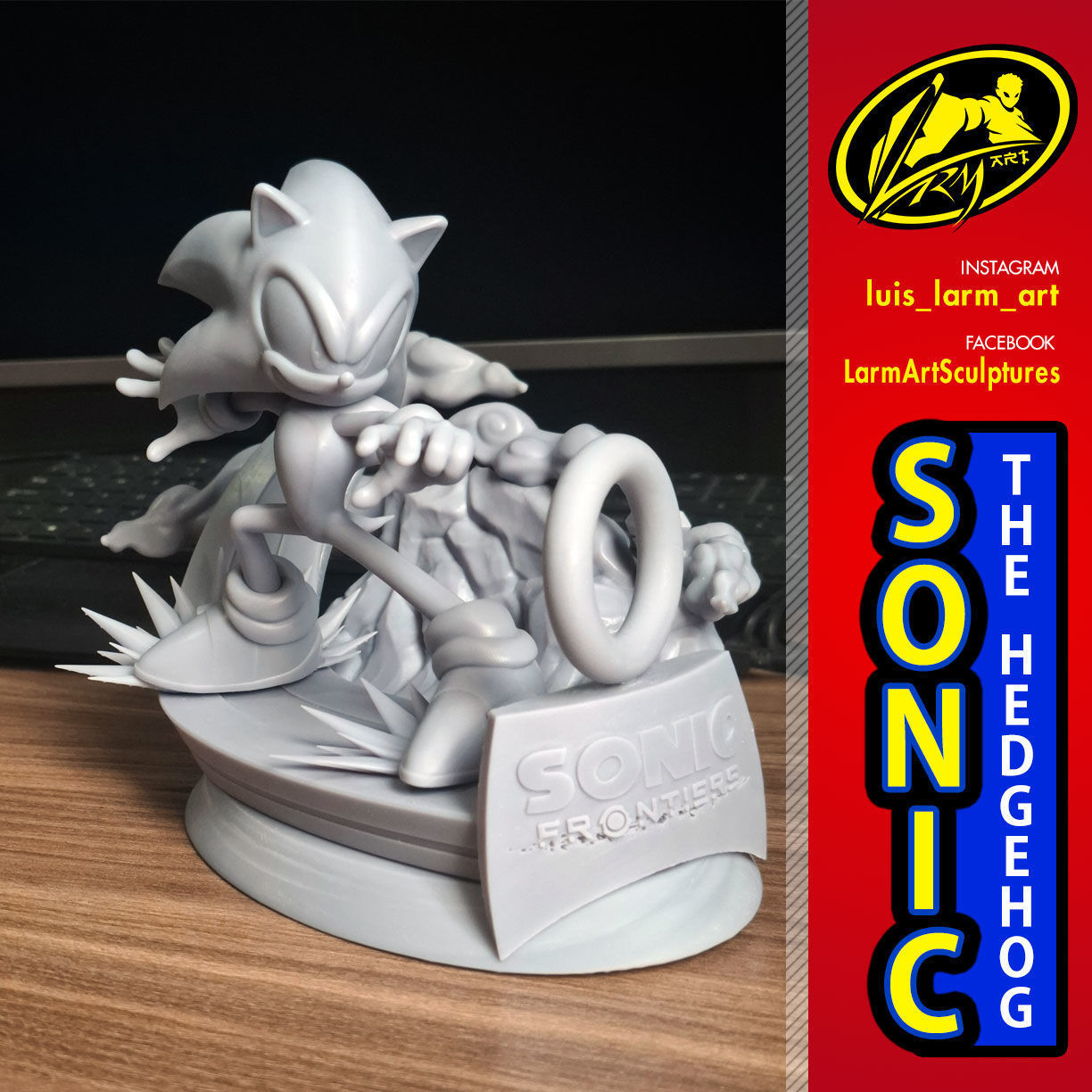 Sonic The Hedgehog 3D print model_1