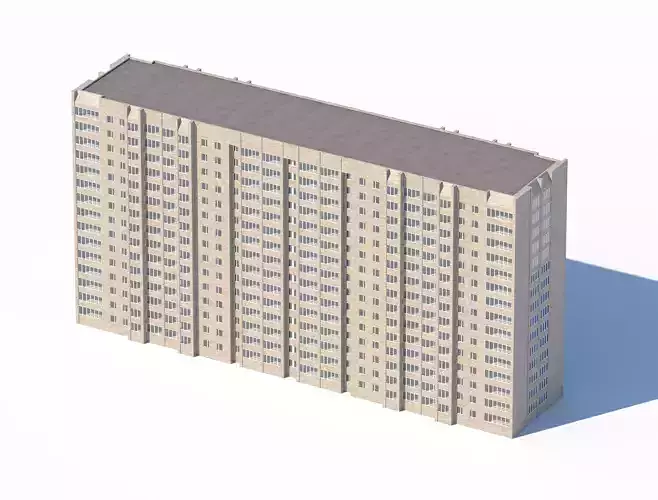 High-rise residential building model