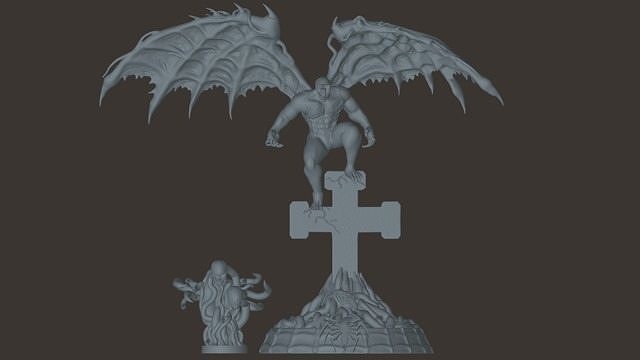 Venom From The Spider-Man 2 Game Free 3D print model