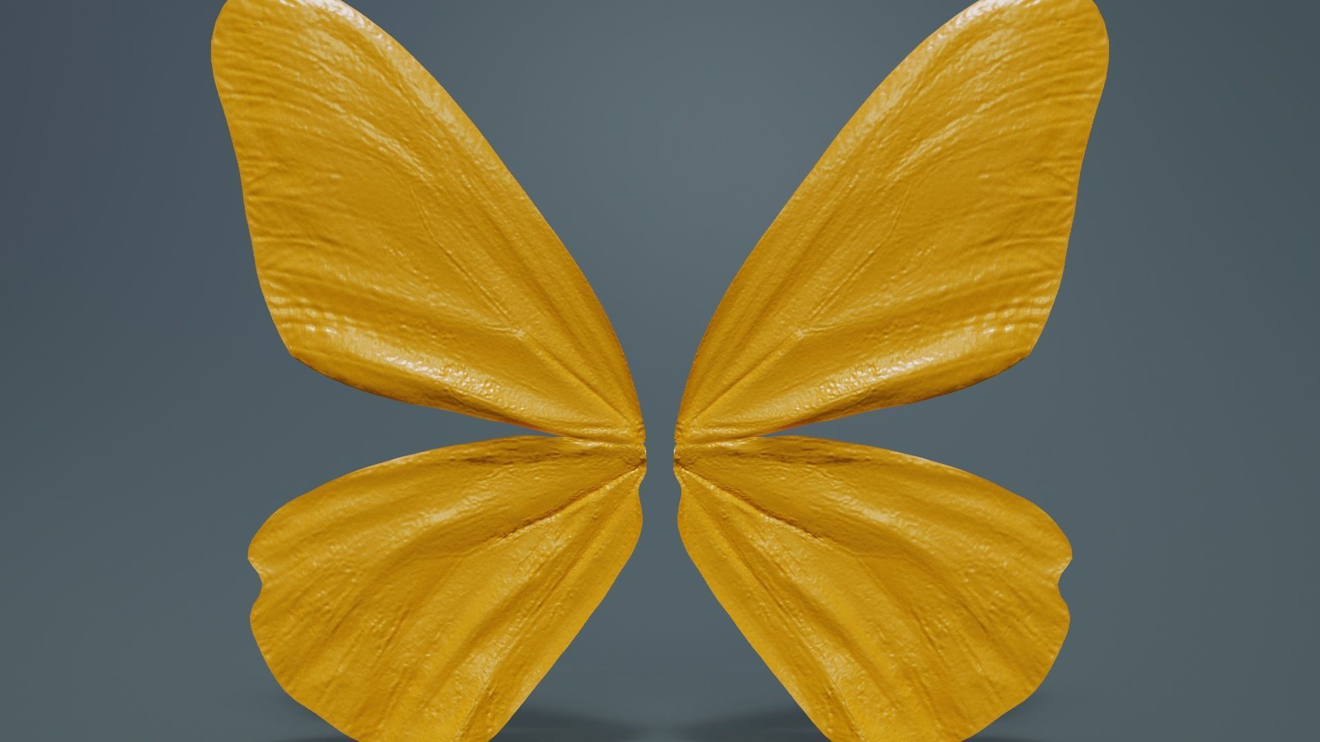 Common Rose Cethosia Biblis Low-poly 3D model_13