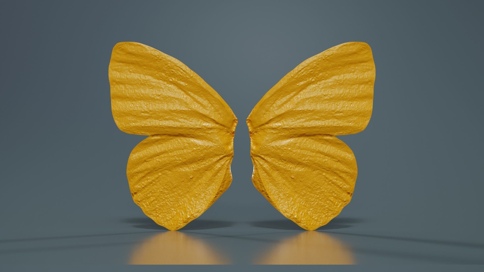 Red Lacewing Cethosia Cyane Low-poly 3D model_12