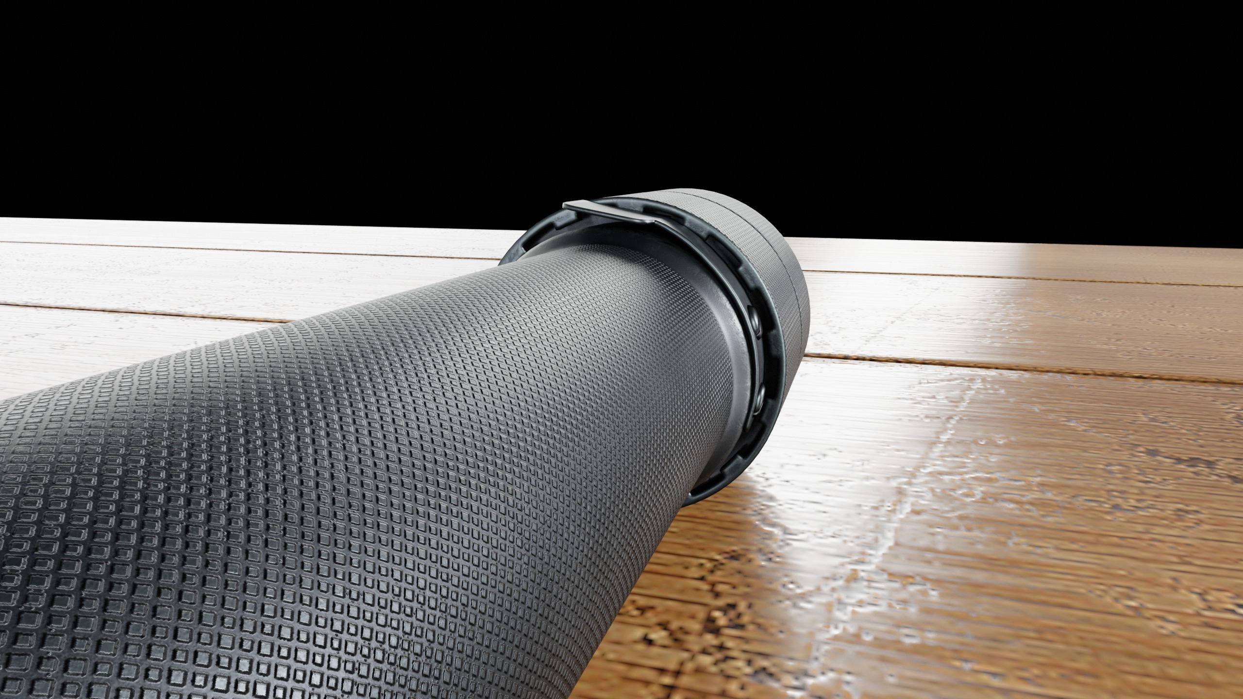 Suppressor AK PBS-1 Low-poly 3D model_4