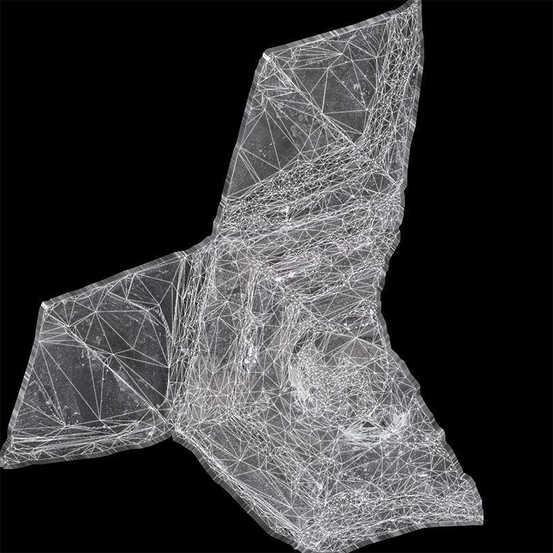 Black Salt Crystal 04 Low-poly 3D model_14