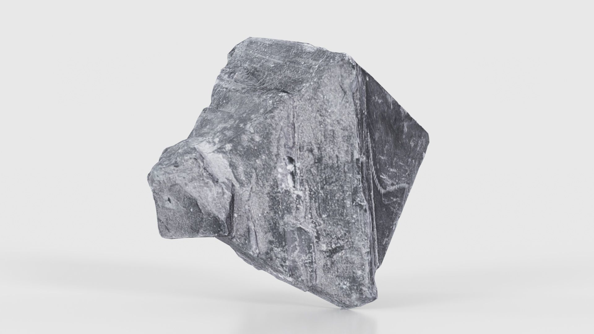 Black Salt Crystal 04 Low-poly 3D model_25