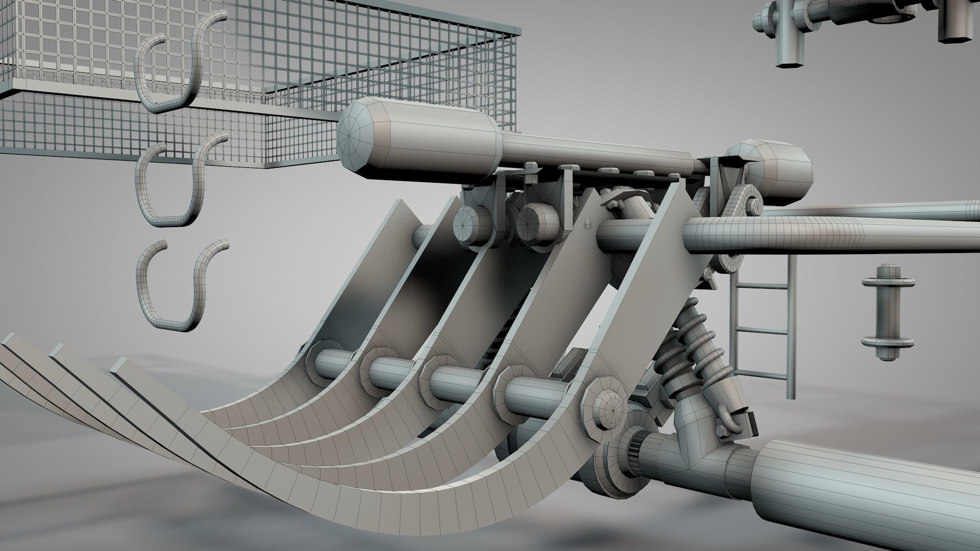 Apocalyptic War Cars v3 3D model_23