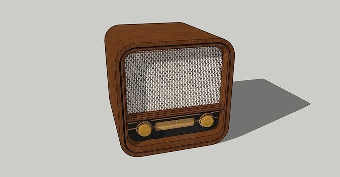 Radio Free 3D model