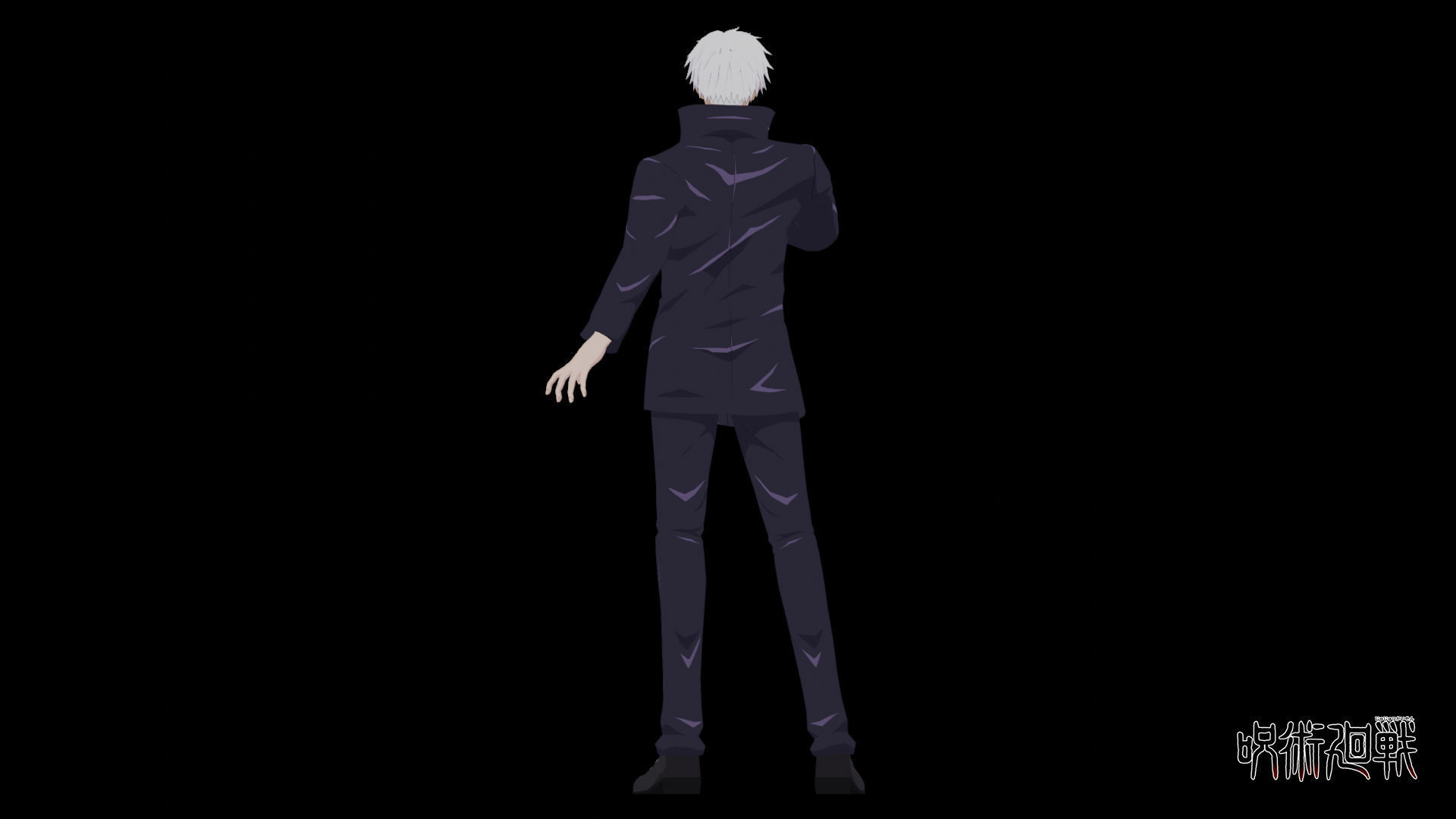 Gojo Satoru - Jujutsu Kaisen 3D Model Low-poly 3D model_4