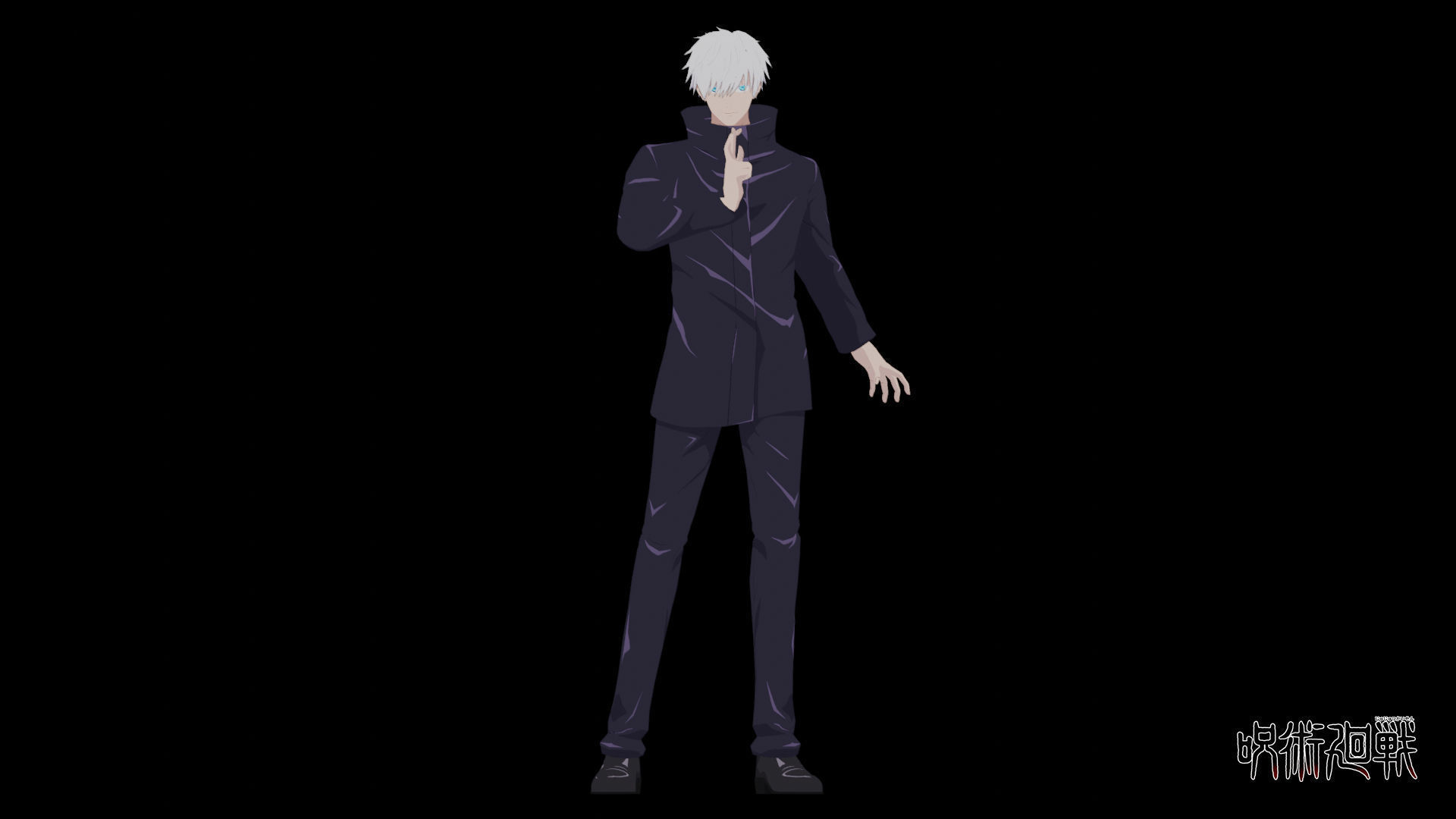 Gojo Satoru - Jujutsu Kaisen 3D Model Low-poly 3D model_3