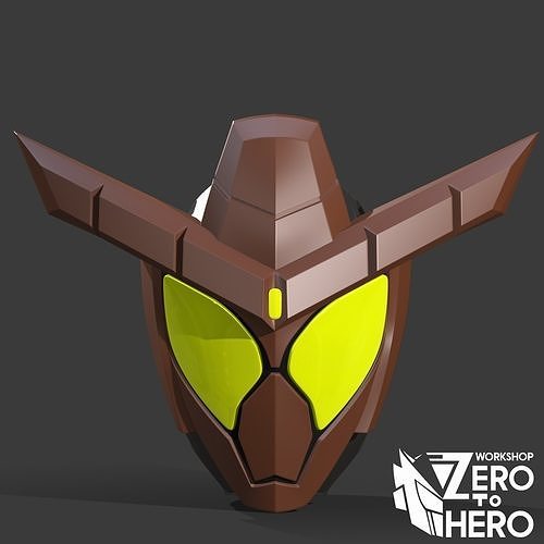 Kaman Rider Gavv Chocodan Form Helmet 3D print model