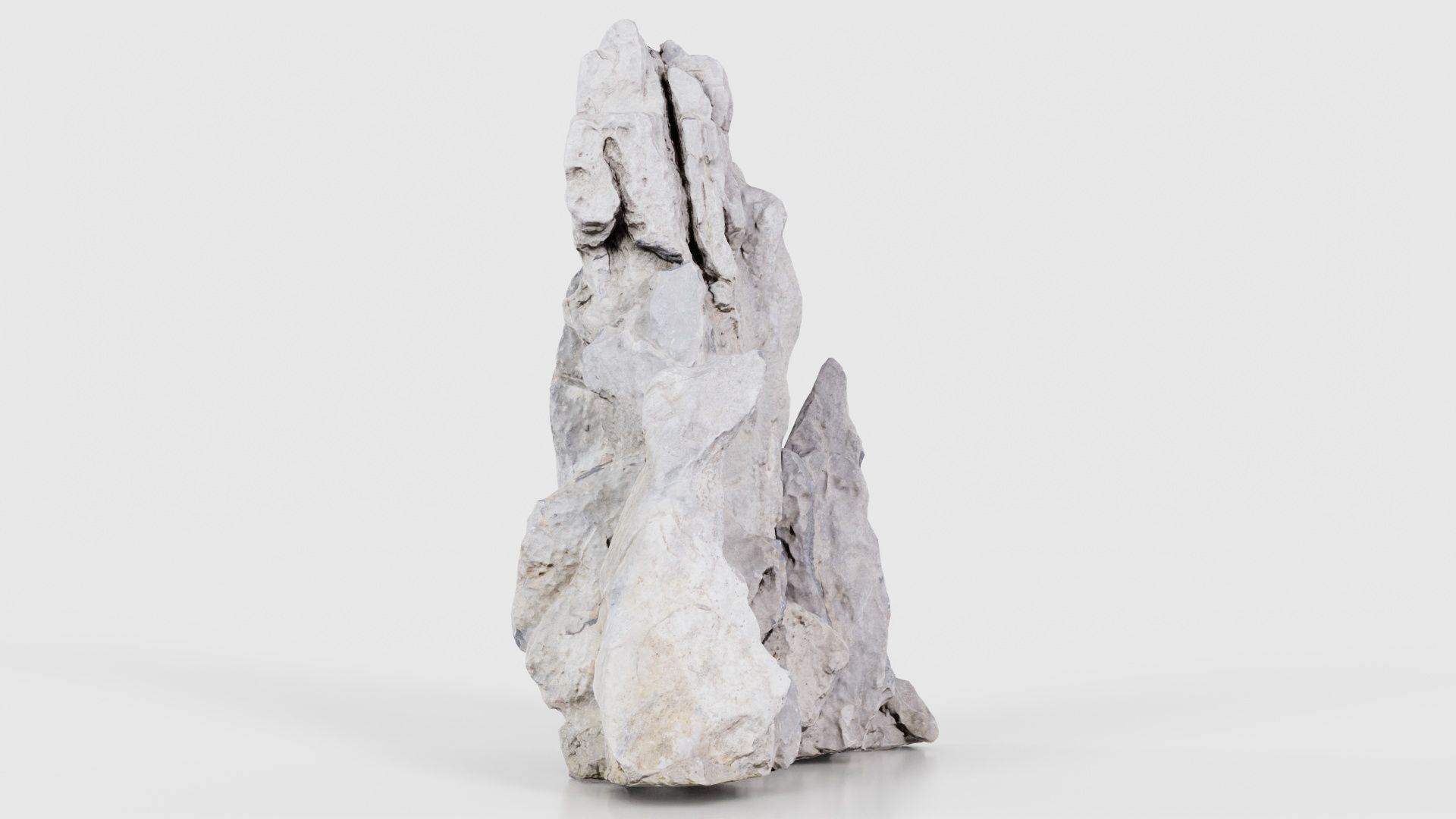 Pointy Rock 3 Low-poly 3D model_17