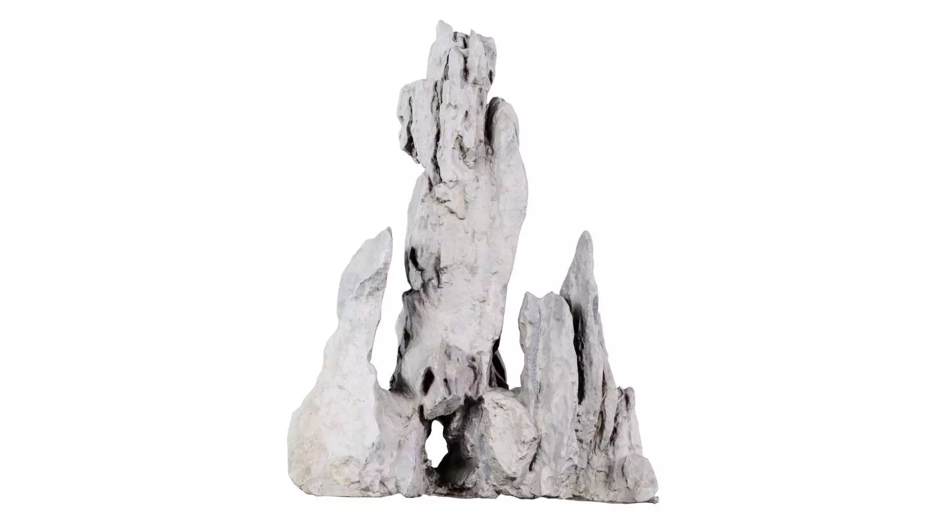 Pointy Rock 3 Low-poly 3D model_0