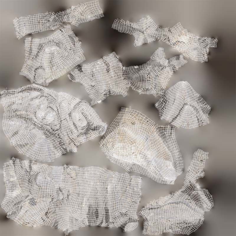 Pointy Rock 3 Low-poly 3D model_14