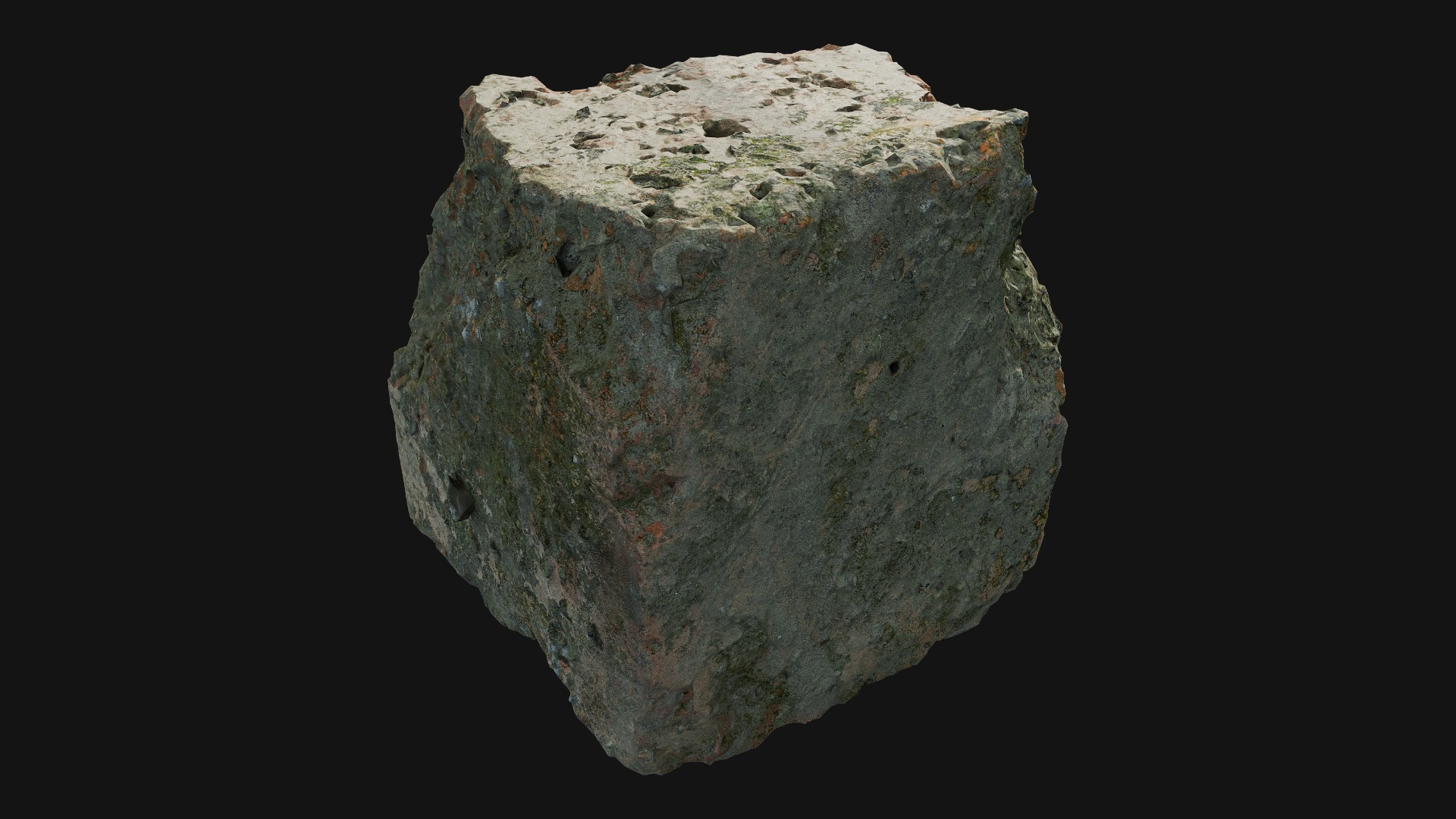 PBRPX Bricks 01 Low-poly 3D model_9