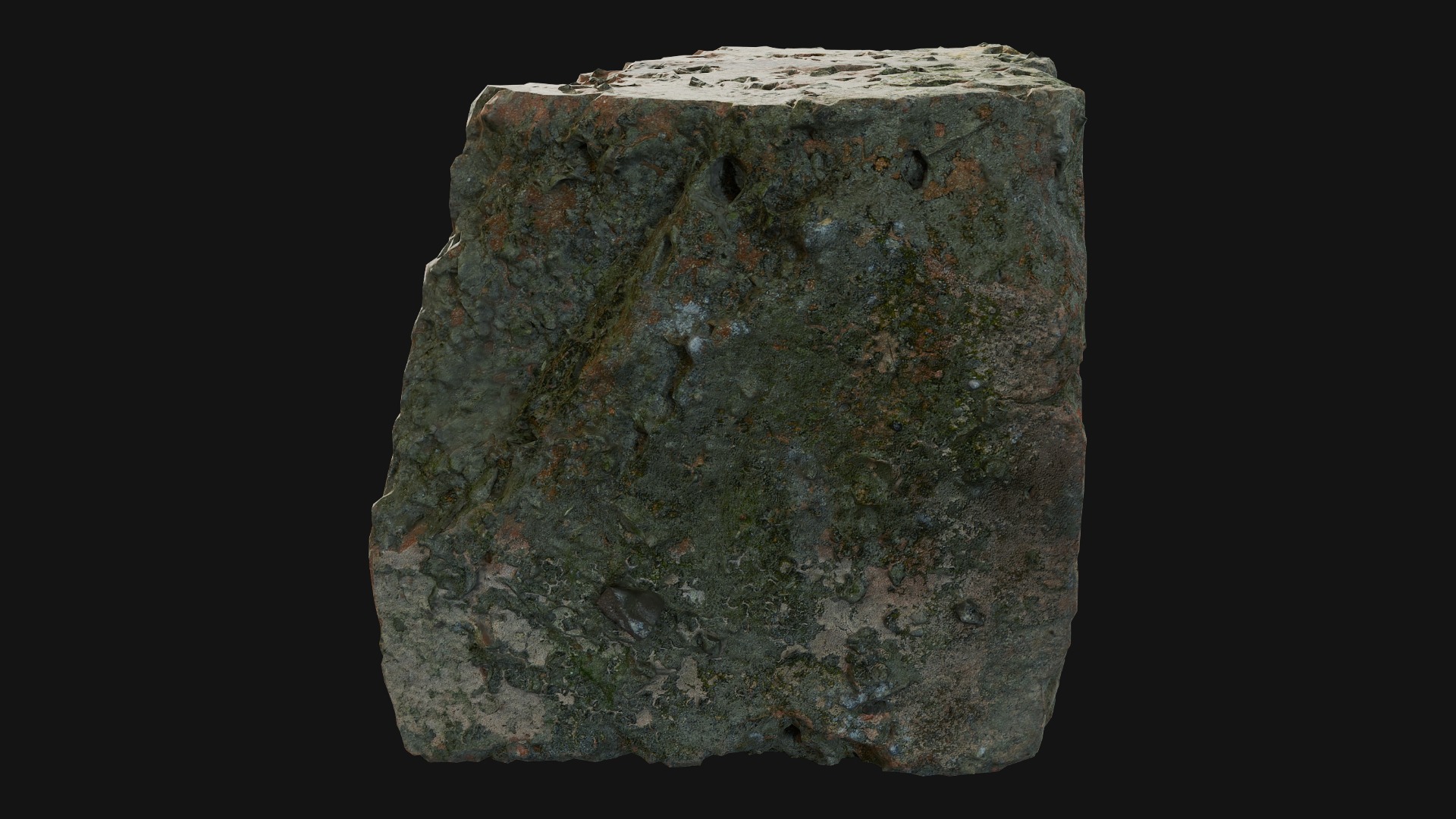 PBRPX Bricks 01 Low-poly 3D model_5