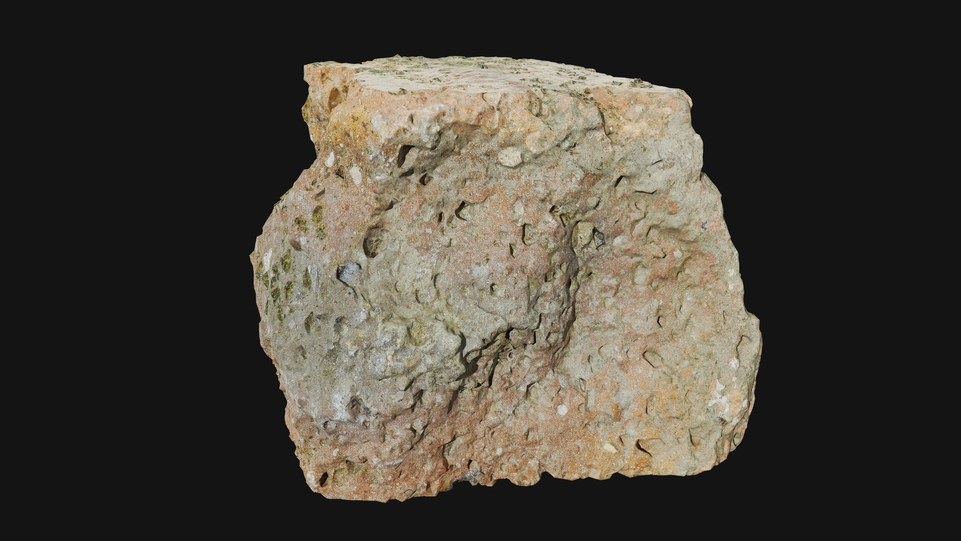 PBRPX Bricks 01 Low-poly 3D model_8