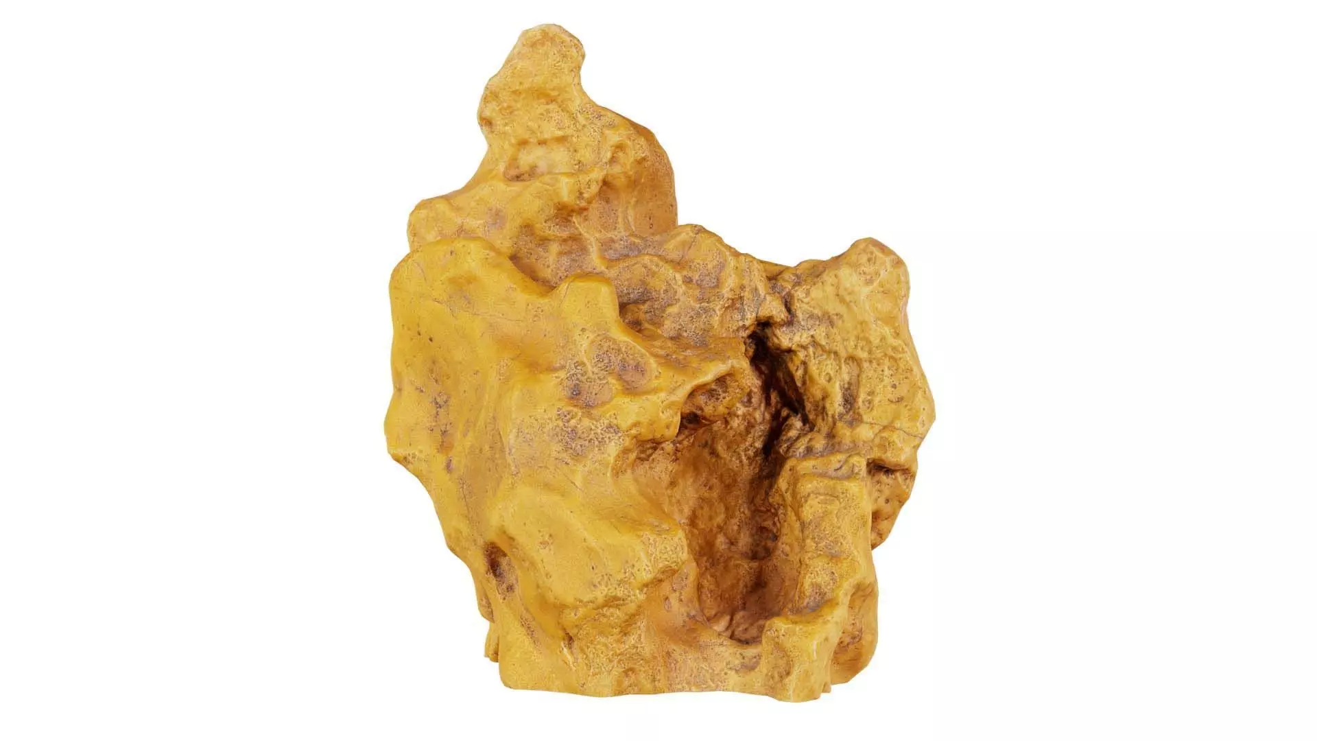 Suiseki Rock 05 Low-poly 3D model